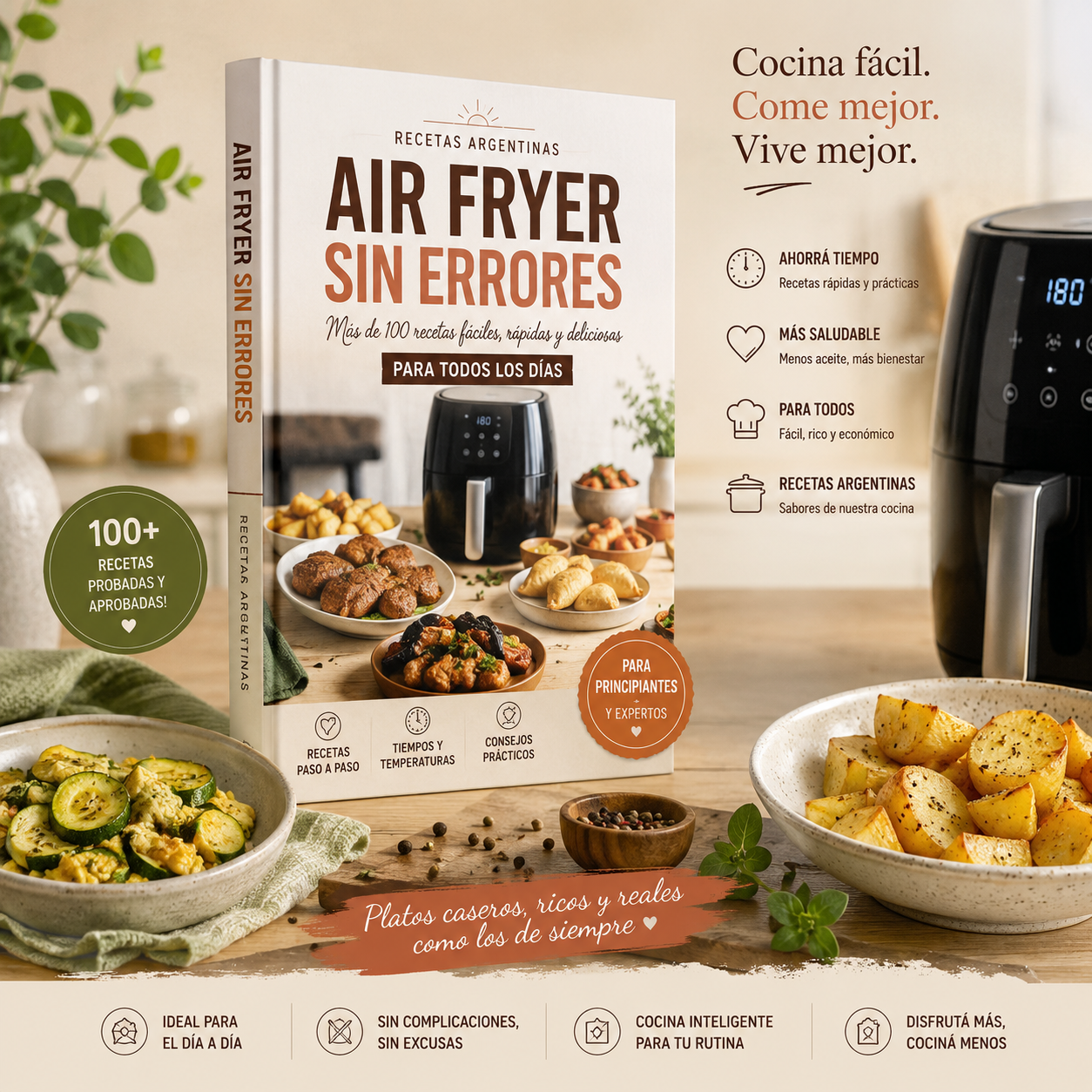 El Recetario Argentino para Air Fryer